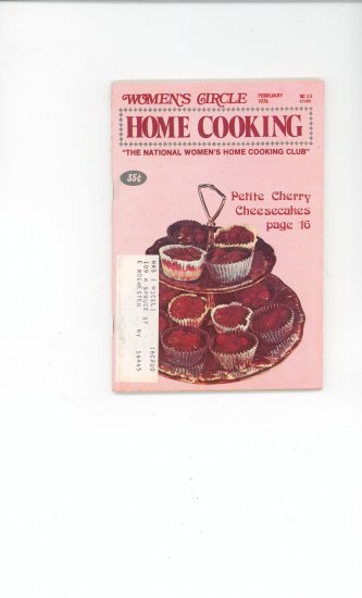 Womens Circle Home Cooking Cookbook Vintage February 1974