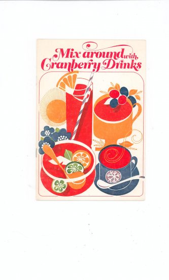 Mix Around With Cranberry Drinks Recipe Book