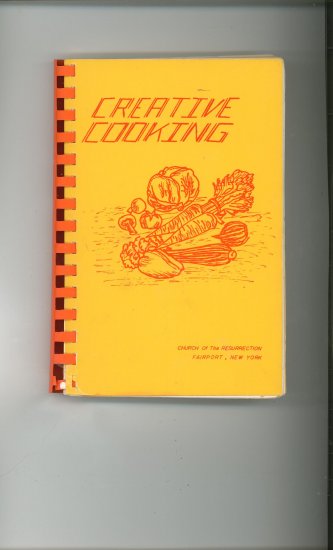 Creative Cooking Cookbook Regional New York Church Of The Resurrection