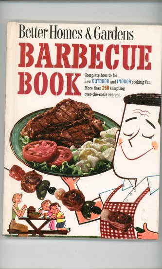 Better Homes & Gardens Barbecue Book Cookbook Vintage First Edition 6th Printing