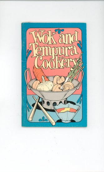 Wok And Tempura Cookery Cookbook Vintage