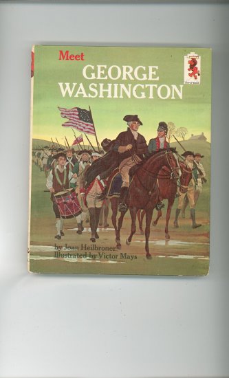 Meet George Washington by Victor Mays Childrens Book Vintage