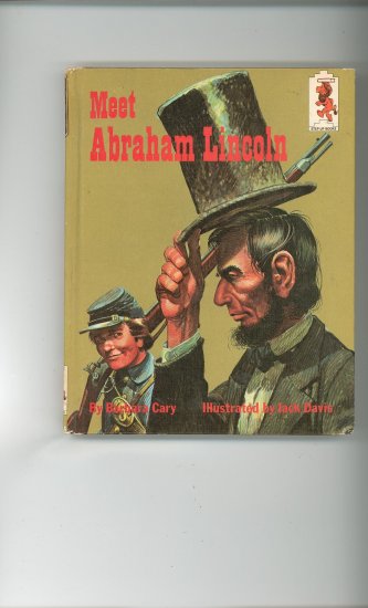 Meet Abraham Lincoln by Barbara Cary Childrens Book Vintage