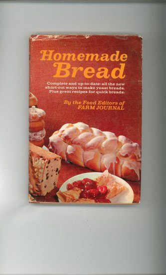 Homemade Bread Cookbook by Editors Farm Journal Vintage