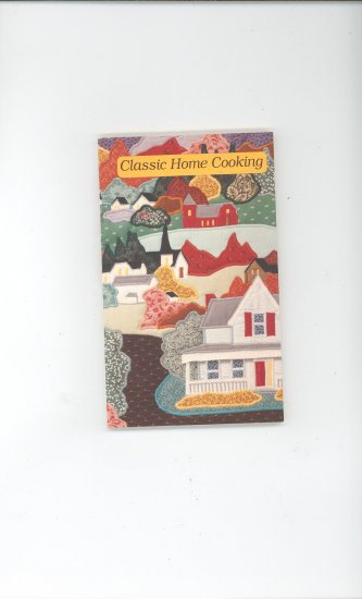 Classic Home Cooking Cookbook American Action Blind Children and Adults