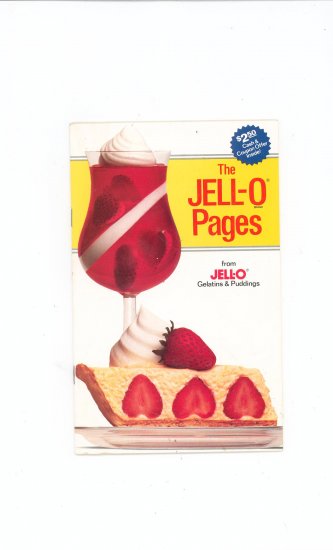 The JellO Pages Cookbook Jell O Jell-O
