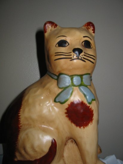 Large Cat Figurine Addorable by D. Wesson & Company