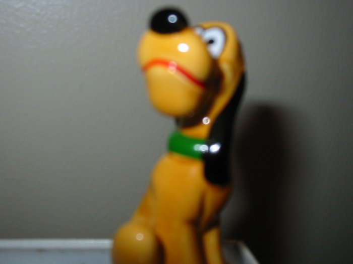 Disney Pluto Figurine Marked So Cute
