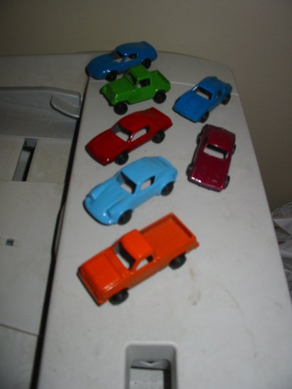 Lot Of 7 Tootsie Toy Car Automobile Tootsietoy