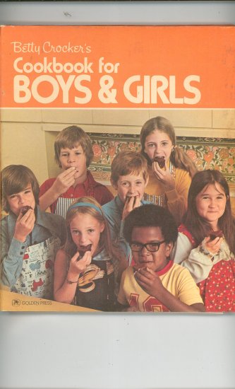 Betty Crocker's Cookbook For Boys & Girls Vintage