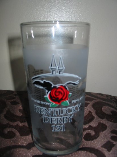 Kentucky Derby 131 Souvenir Glass 2005 Churchill Downs