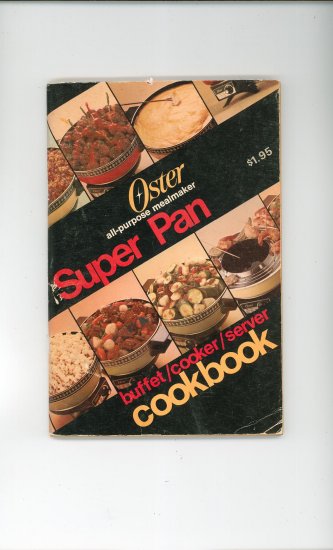 Oster Super Pan Cookbook and Manual