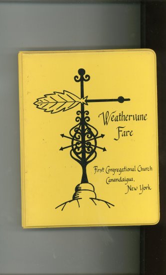 Weathervane Fare Cookbook Regional Church New York