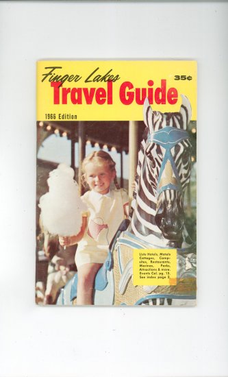 Vintage Finger Lakes Travel Guide 1966 Edition New York