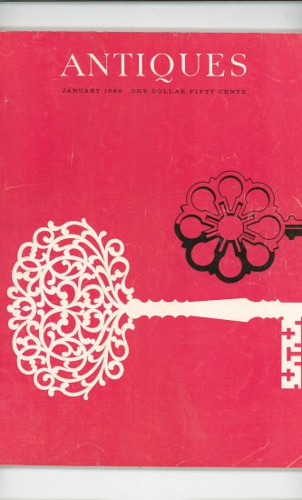 The Magazine Antiques Back Issue January 1968