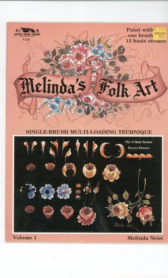 Melinda's Folk Art Volume 1 by Melinda Neist 1883675006 Craft Book
