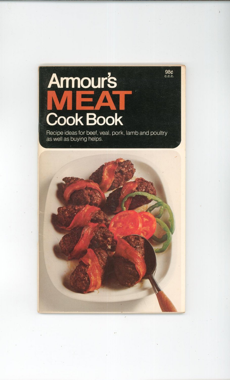 Vintage Armour's Meat Cook Book Cookbook 1970