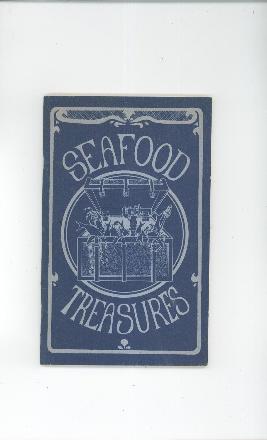 Vintage Seafood Treasures Cookbook Irena Kirshman 1970