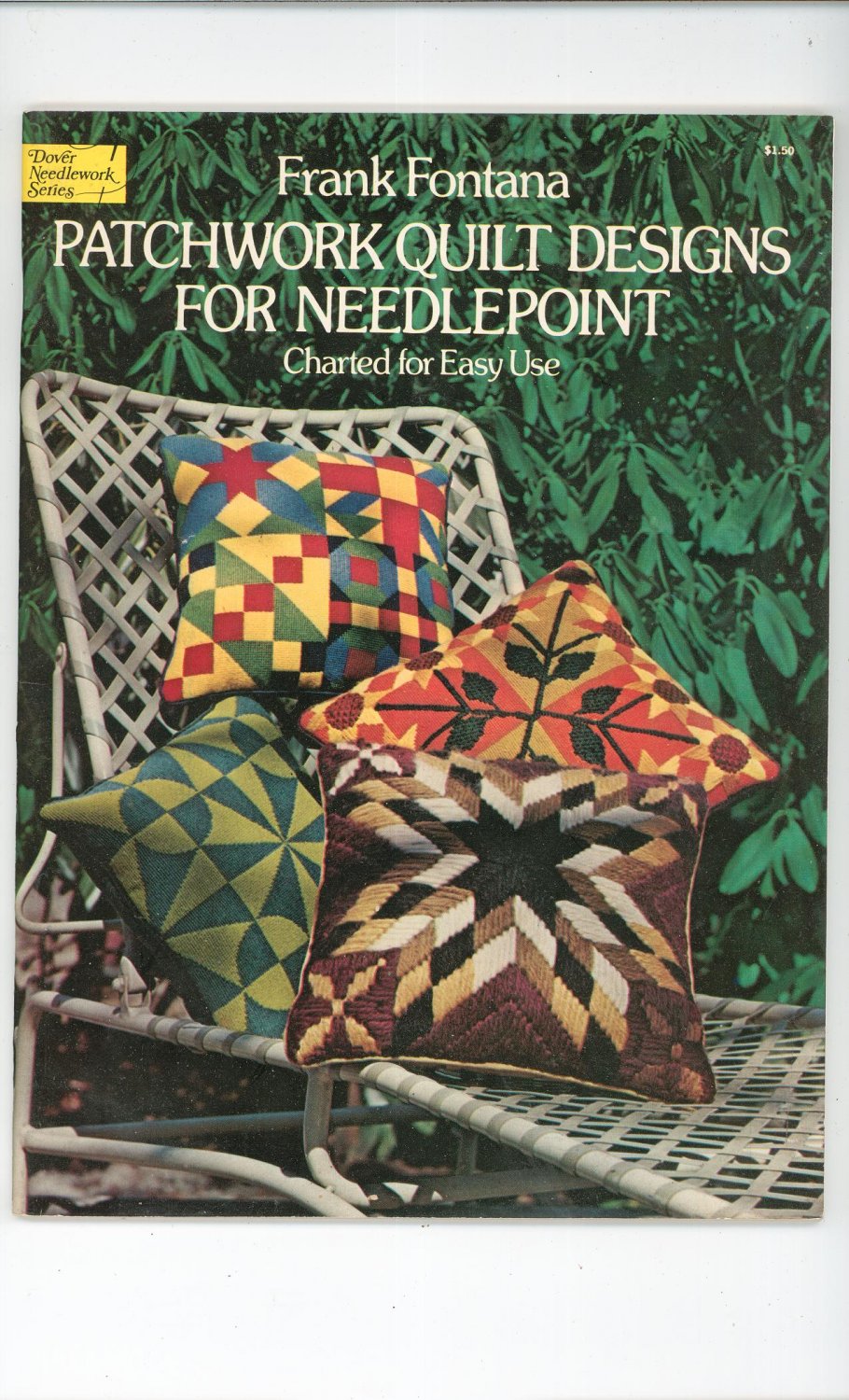 Patchwork Quilt Designs For Needlepoint Charted For Easy Use Frank Fontana 0486233006