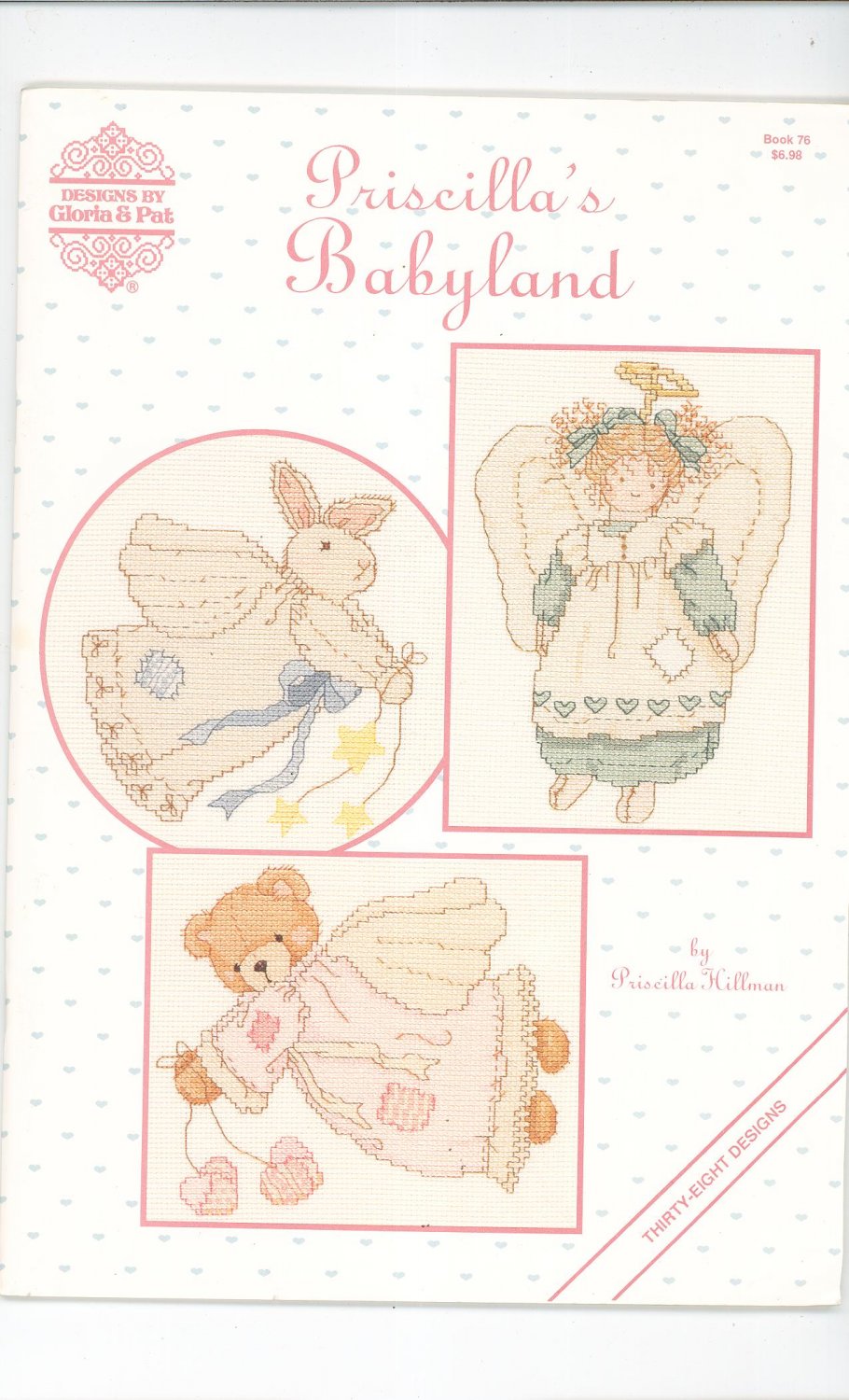 Priscilla's Babyland Book 76 Cross Stitch Hillman 1991
