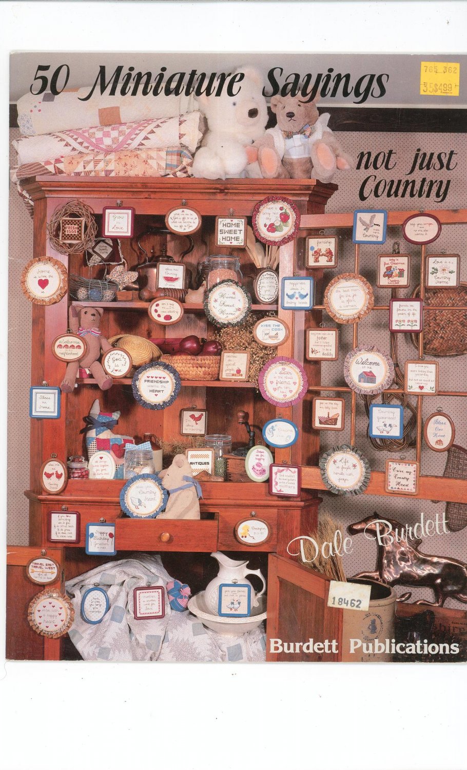 50 Miniature Sayings Not Just Country by Dale Burdett 1984