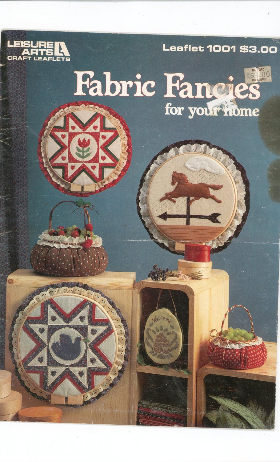 Fabric Fancies For Your Home by Leisure Arts 1001 1983