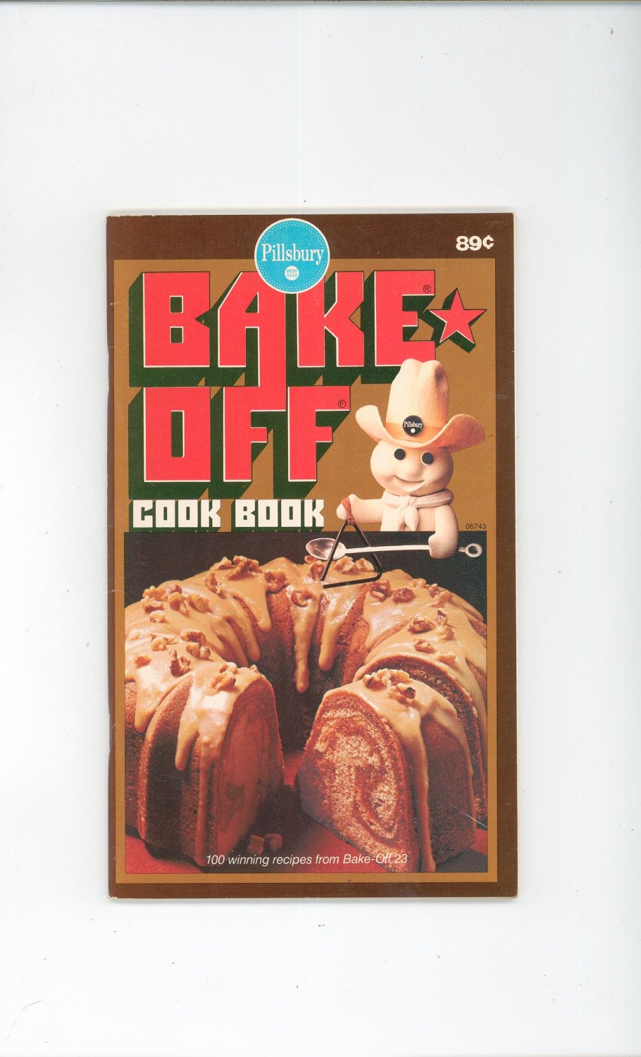 Vintage Pillsbury Bake Off Cook Book Cookbook 23 1972
