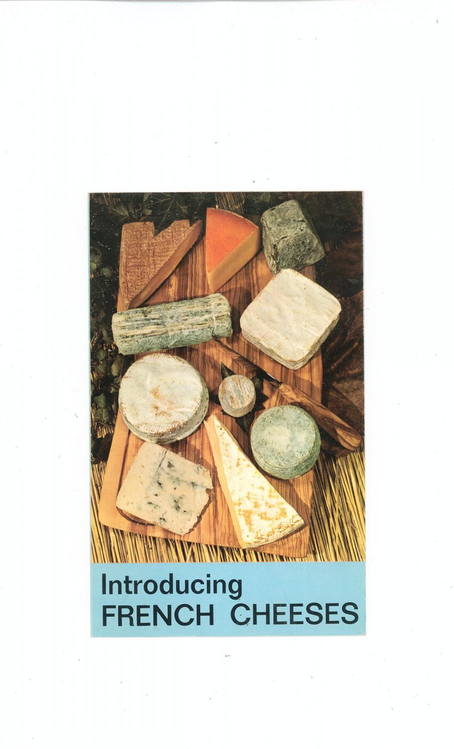 Vintage Introducing French Cheeses Brochure 1964
