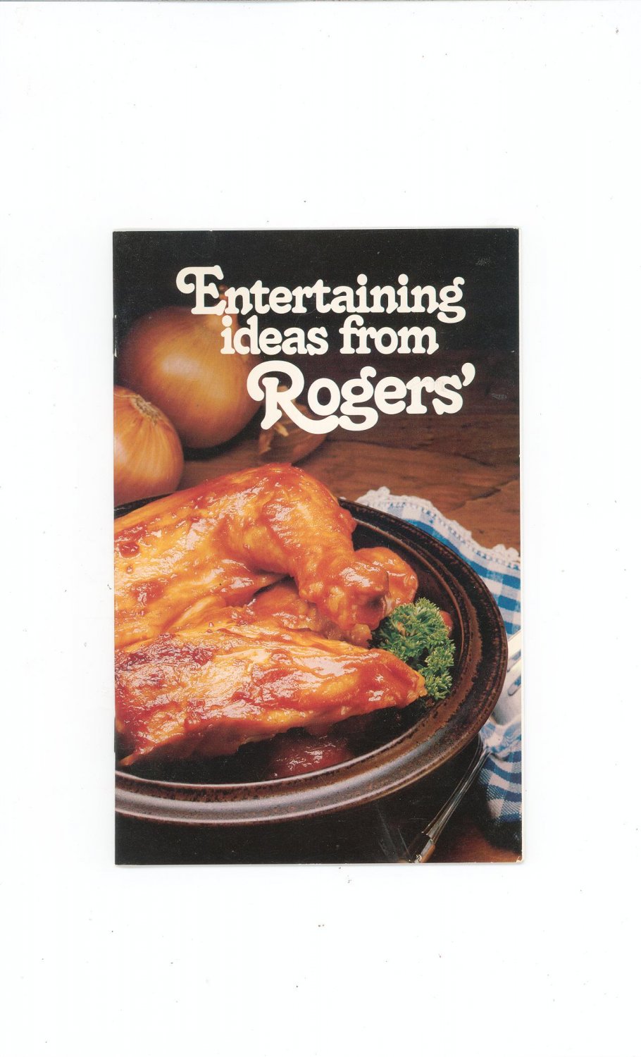 Entertaining Ideas From Rogers' Cookbook / Brochure Rogers' Pancake Syrup Vancouver BC