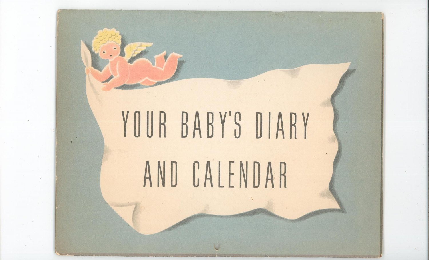 Vintage Your Baby's Diary And Calendar by Heinz 1943 - 1944
