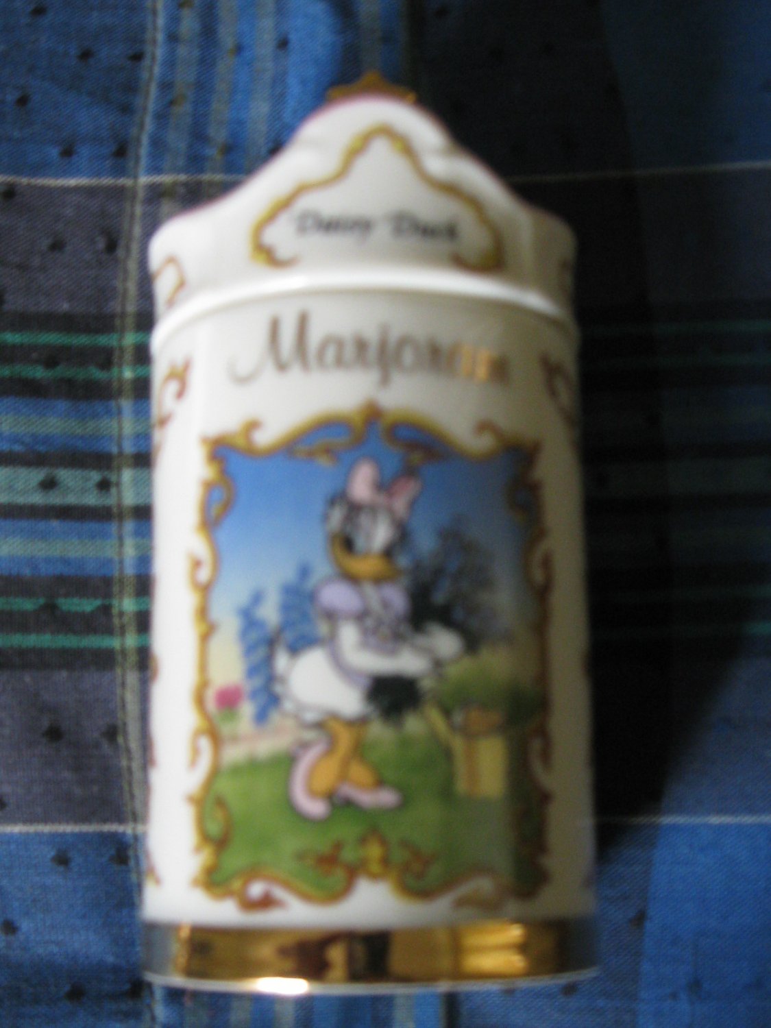 Awesome Disney Daisy Duck Marjoram Spice Jar Lenox 1995 Collection