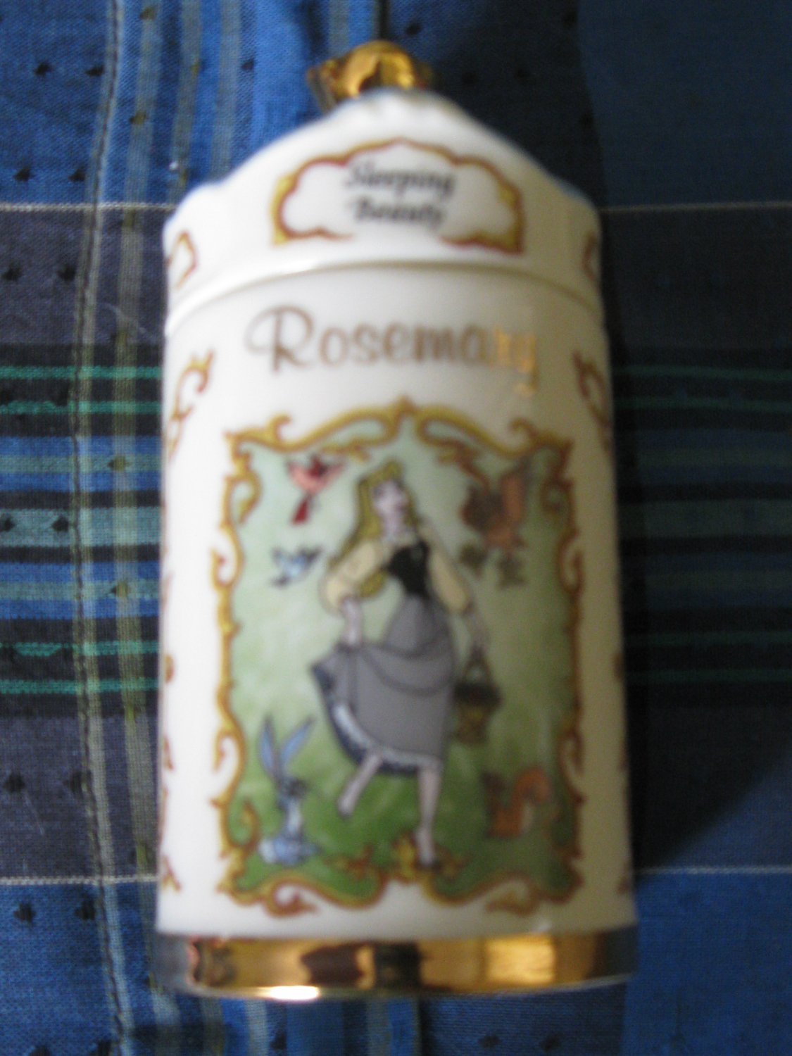 Awesome Disney Sleeping Beauty Rosemary Spice Jar Lenox 1995 Collection
