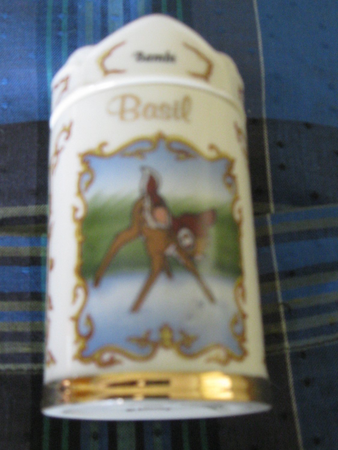 Awesome Disney Bambi Basil Spice Jar Lenox 1995 Collection