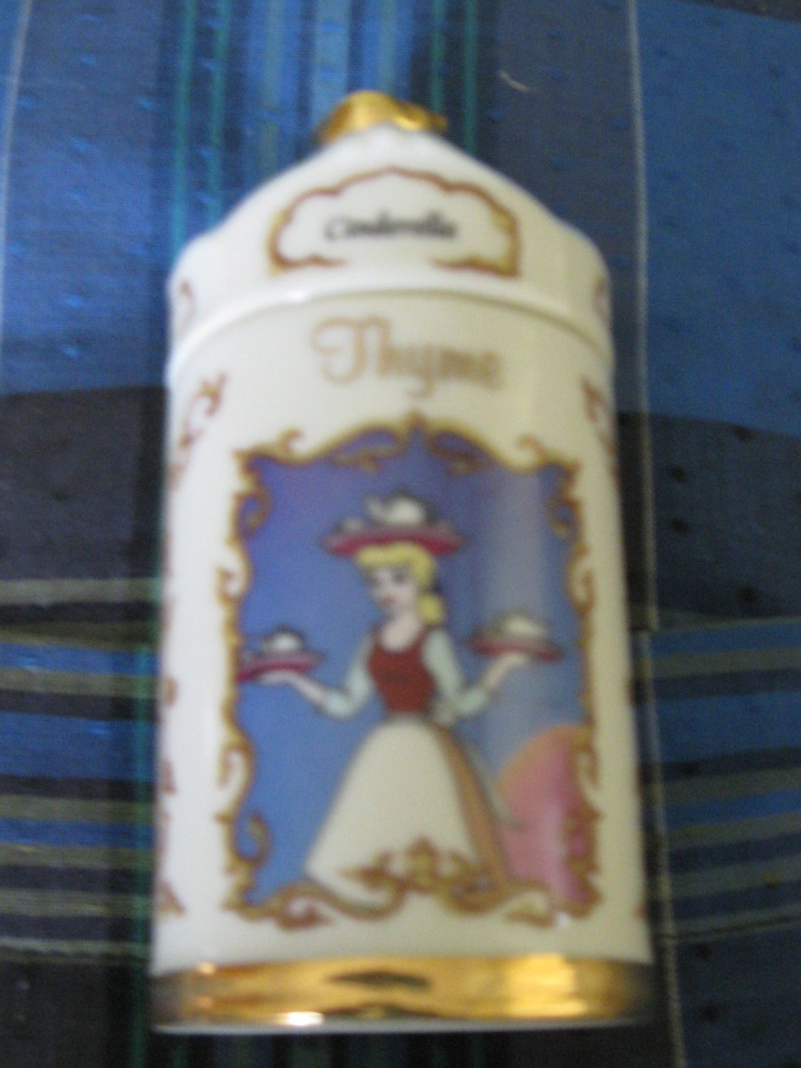 Awesome Disney Cinderella Thyme Spice Jar Lenox 1995 Collection
