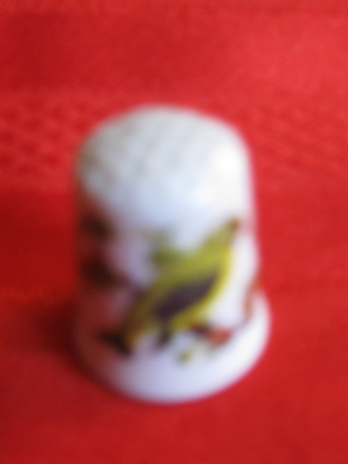 Bird Thimble Vista Alegre Porcelain VA Portugal