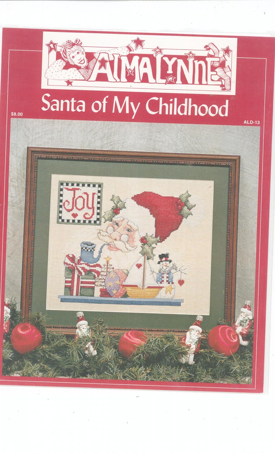 Santa Of My Childhood by Aimalynne ALD-13 Stitch Craft Pattern