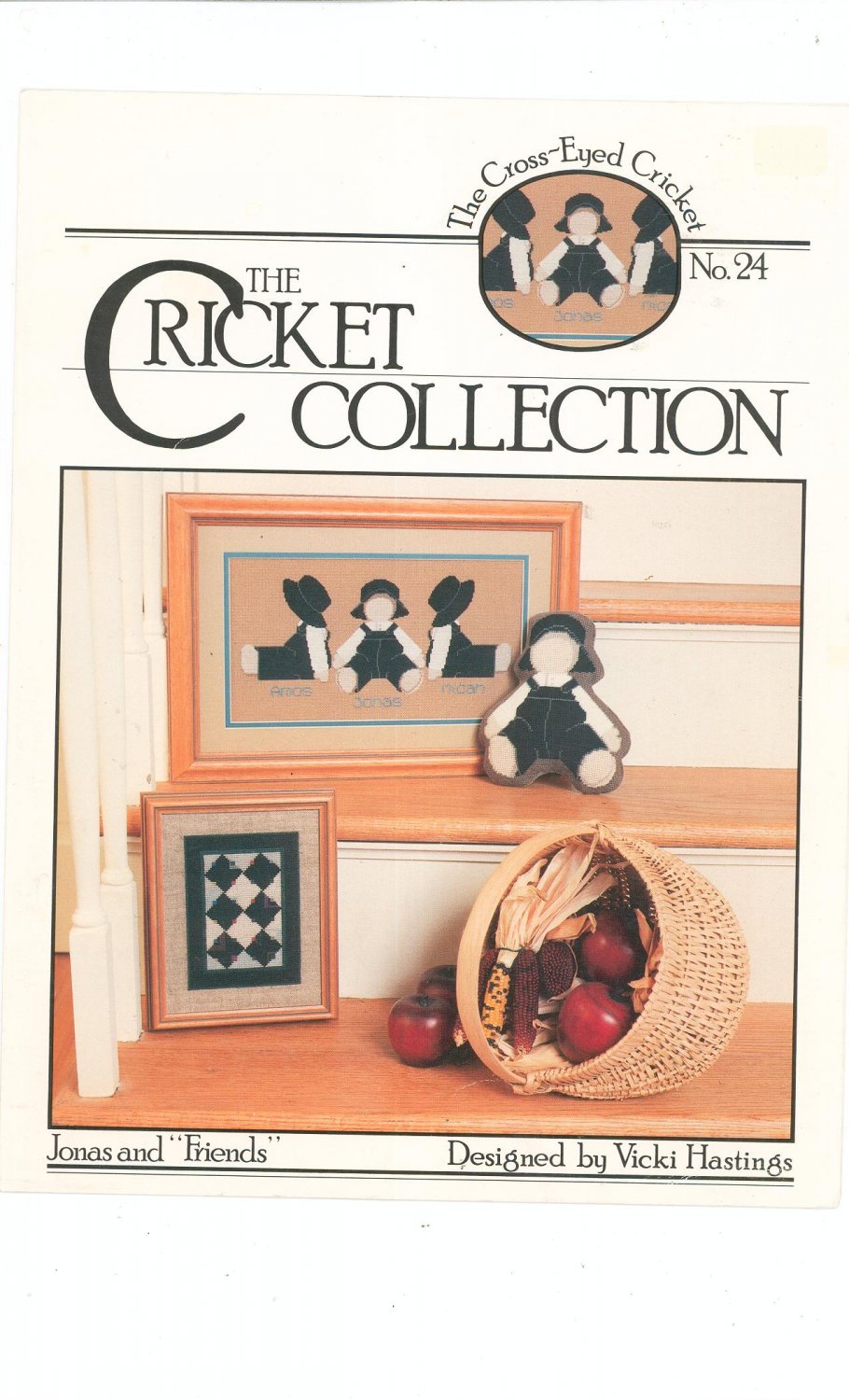 The Cricket Collection The Cross Eyed Cricket Number 24 Vicki Hasting Cross Stitch