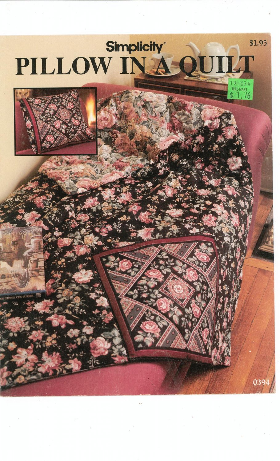 Simplicity Pillow In A Quilt Number 0394