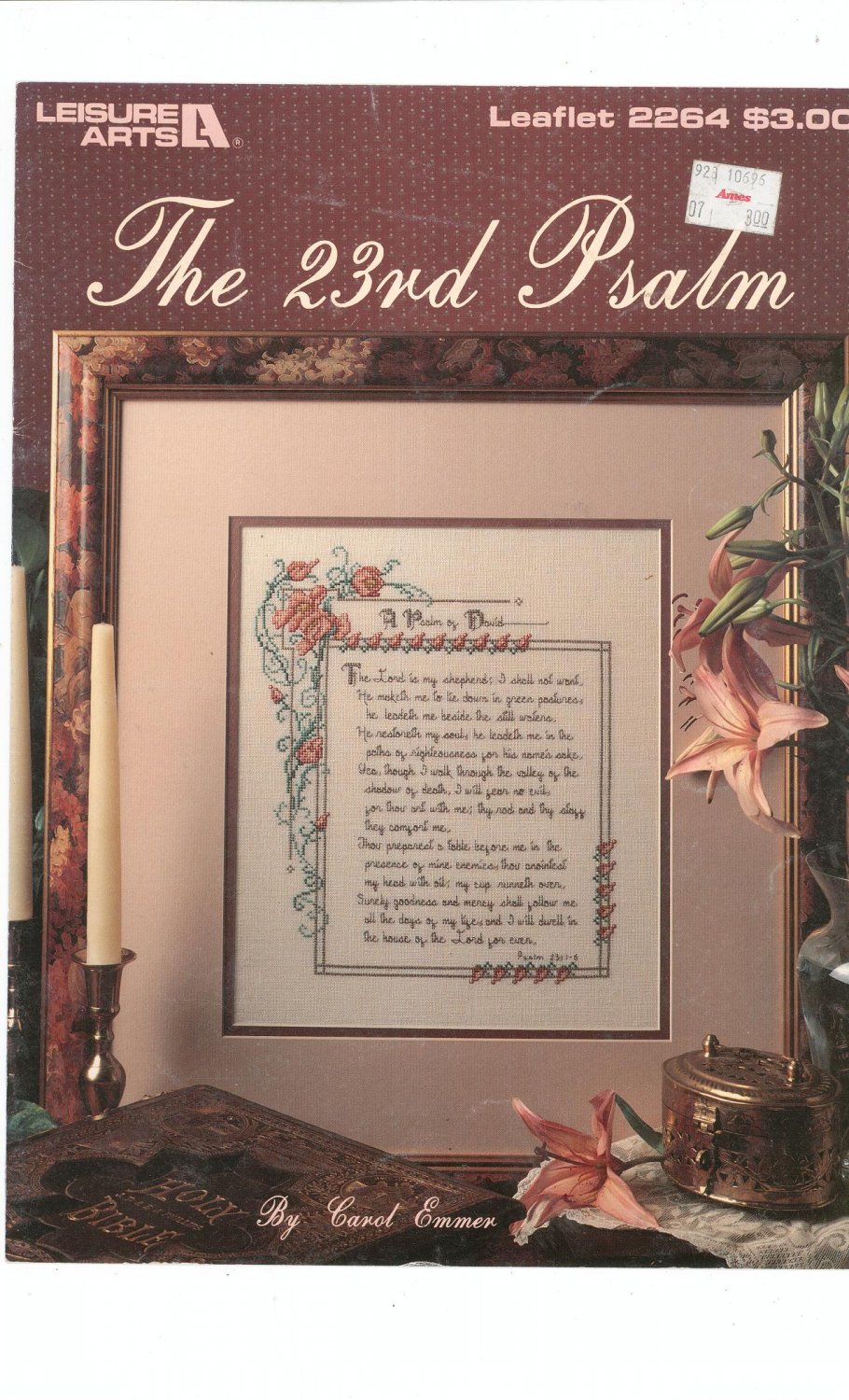 The 23rd Psalm Cross Stitch Leisure Arts 2464