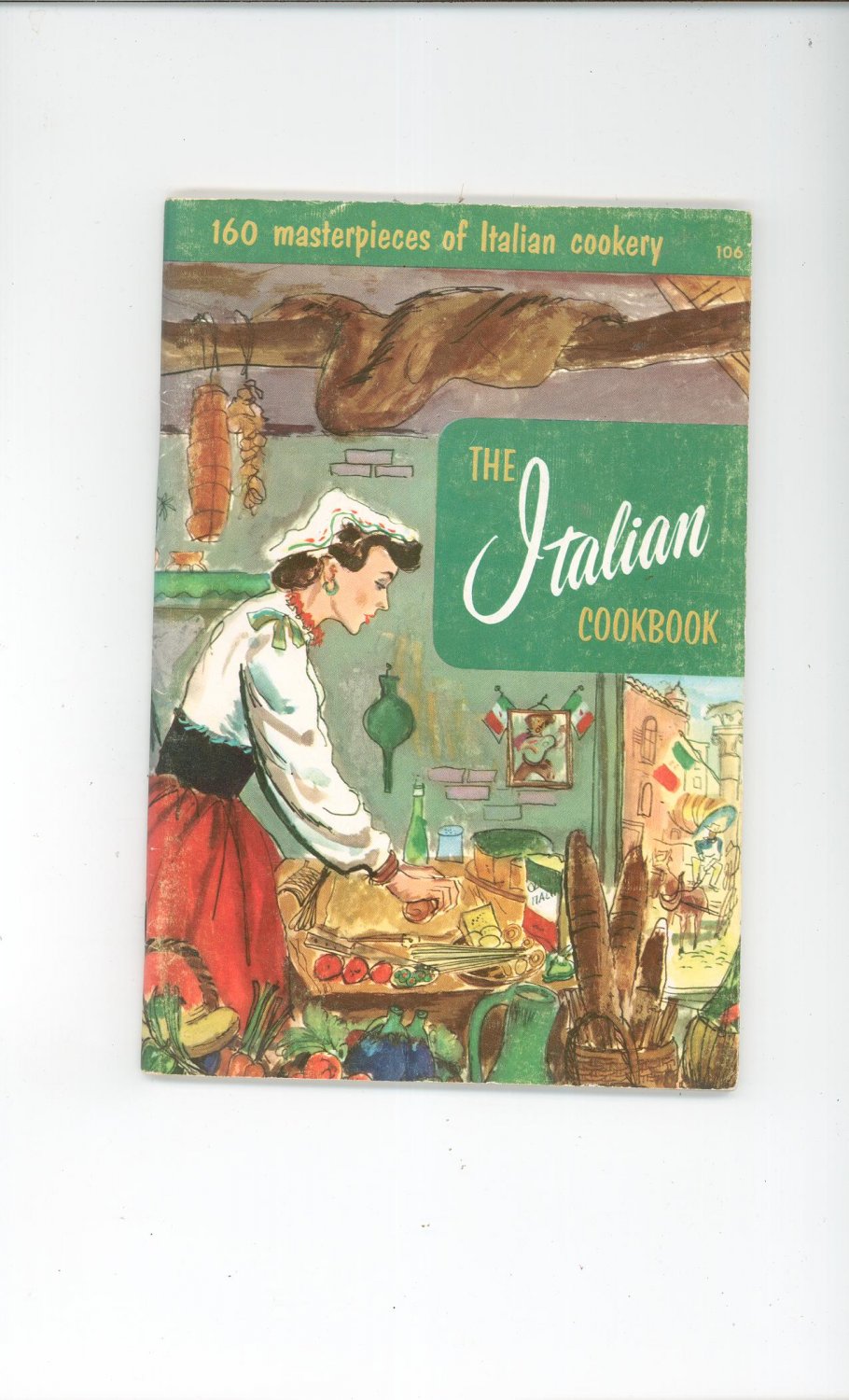 The Italian Cookbook by Culinary Arts Institute Vintage Item