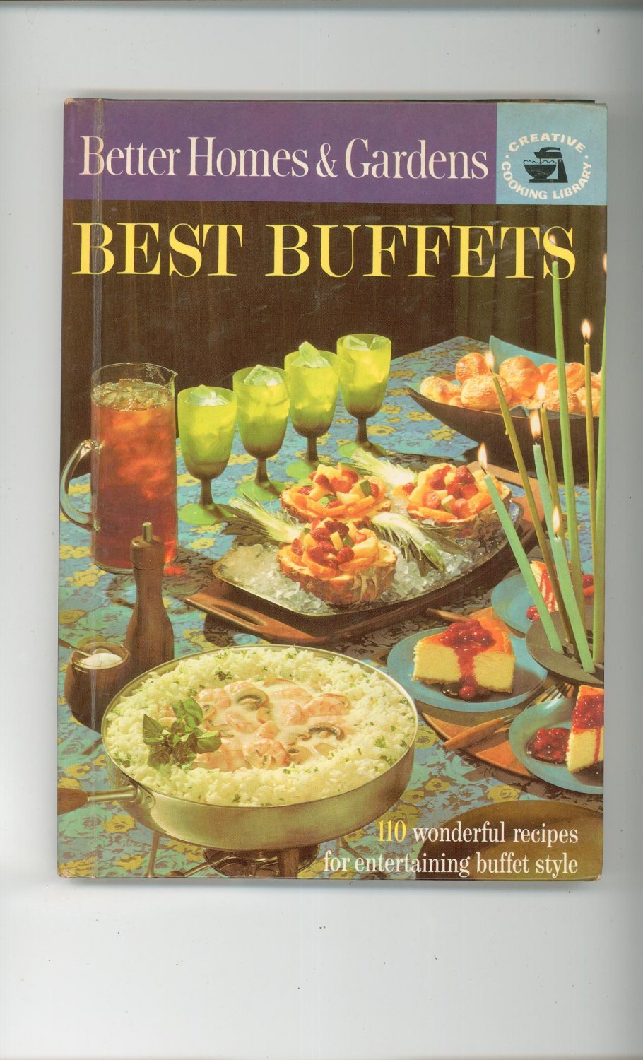 Better Homes & Gardens Best Buffets Cookbook Vintage 1963