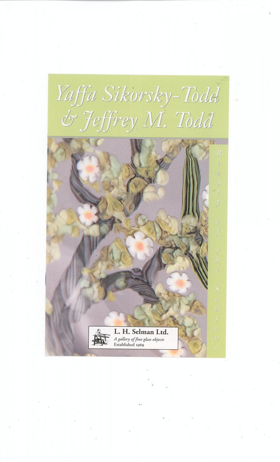 Yaffa Sikorsky Todd & Jeffery M. Todd BeautyCatalog / Brochure by L. H. Selman Ltd. Paperweights