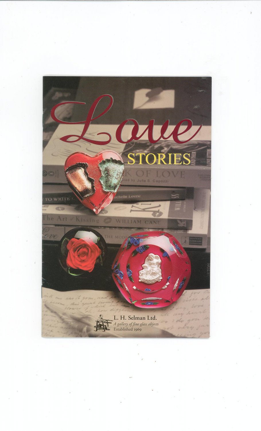 Love Stories Catalog / Brochure by L. H. Selman Ltd. Paperweights