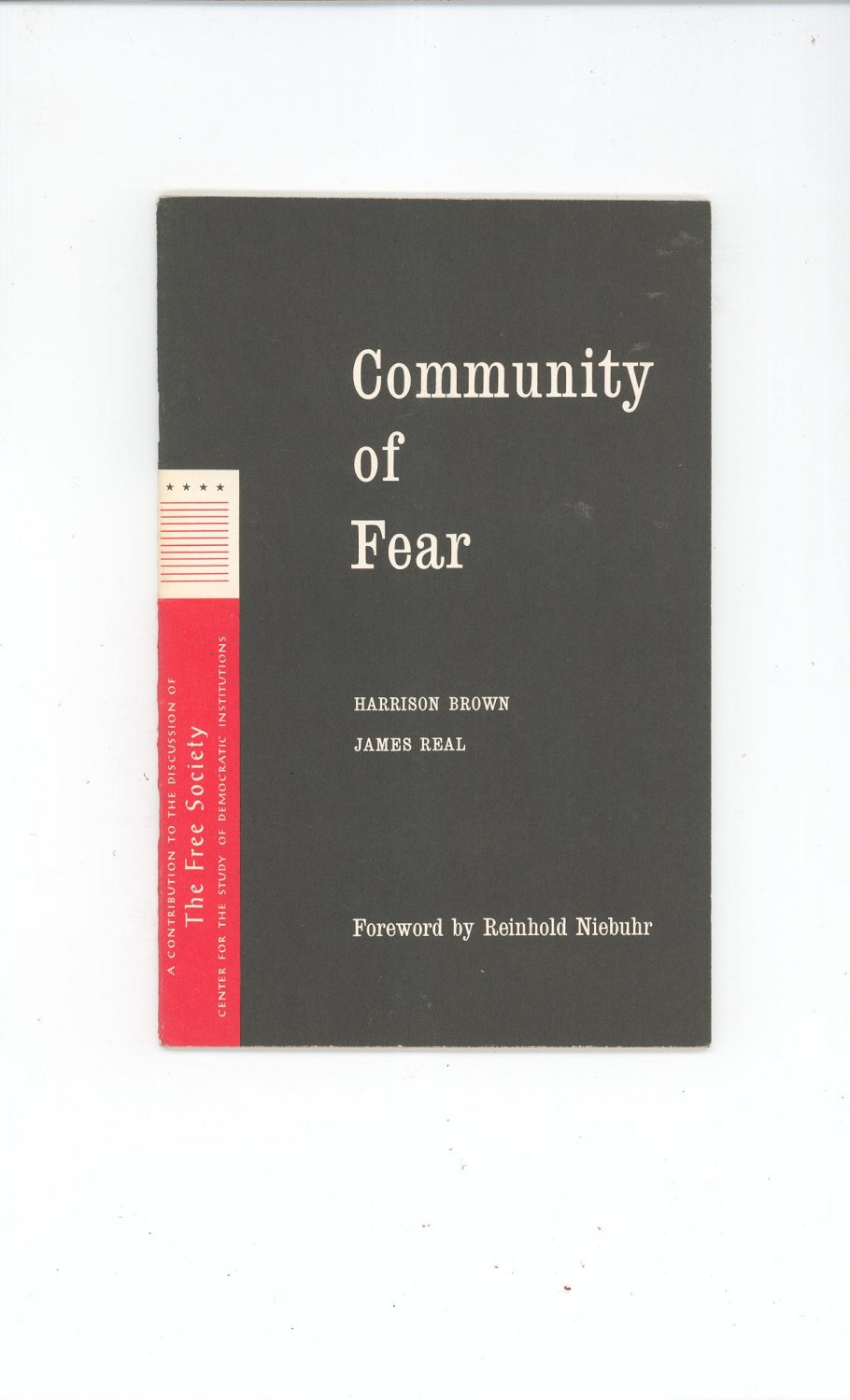 Vintage Community Of Fear by Harrison Brown & James Real 1960
