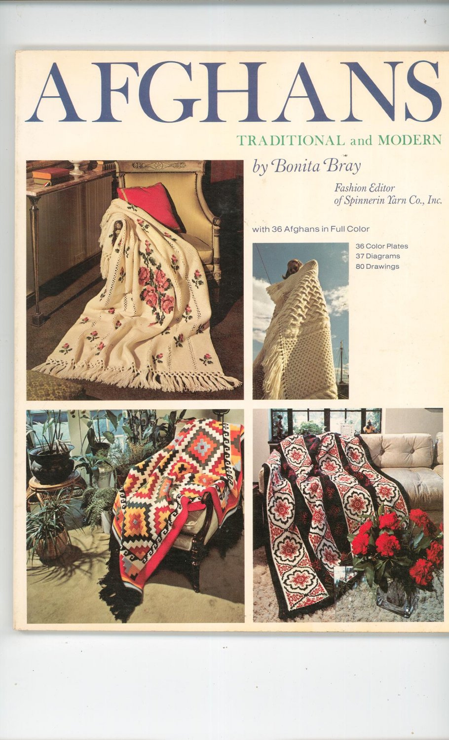 Vintage Afghans Traditional And Modern Bonita Bray 0517531054