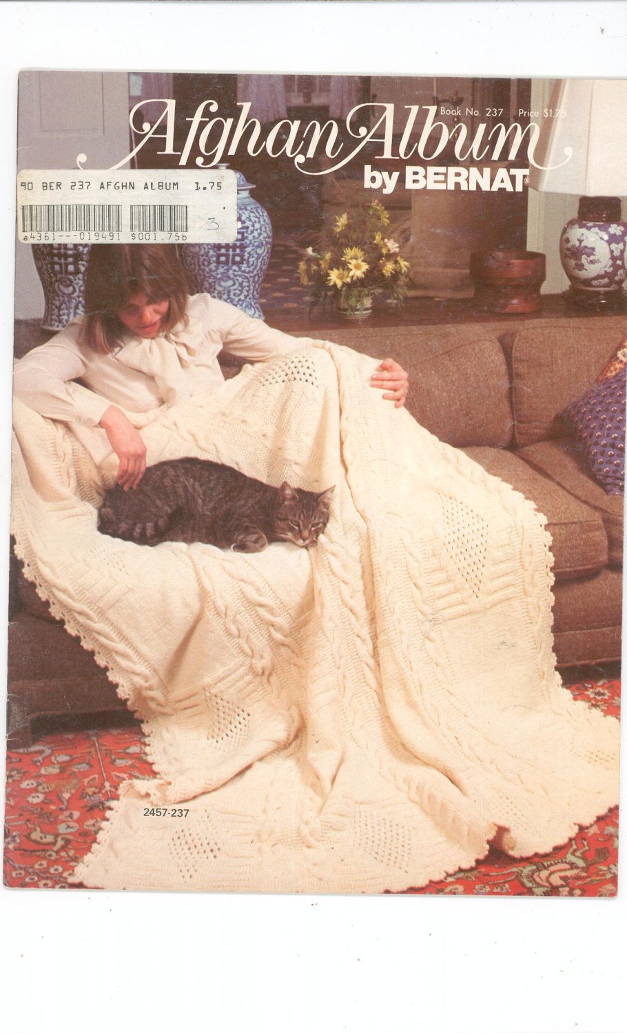 Vintage Bernat Afghan Album Book Number 237 1978