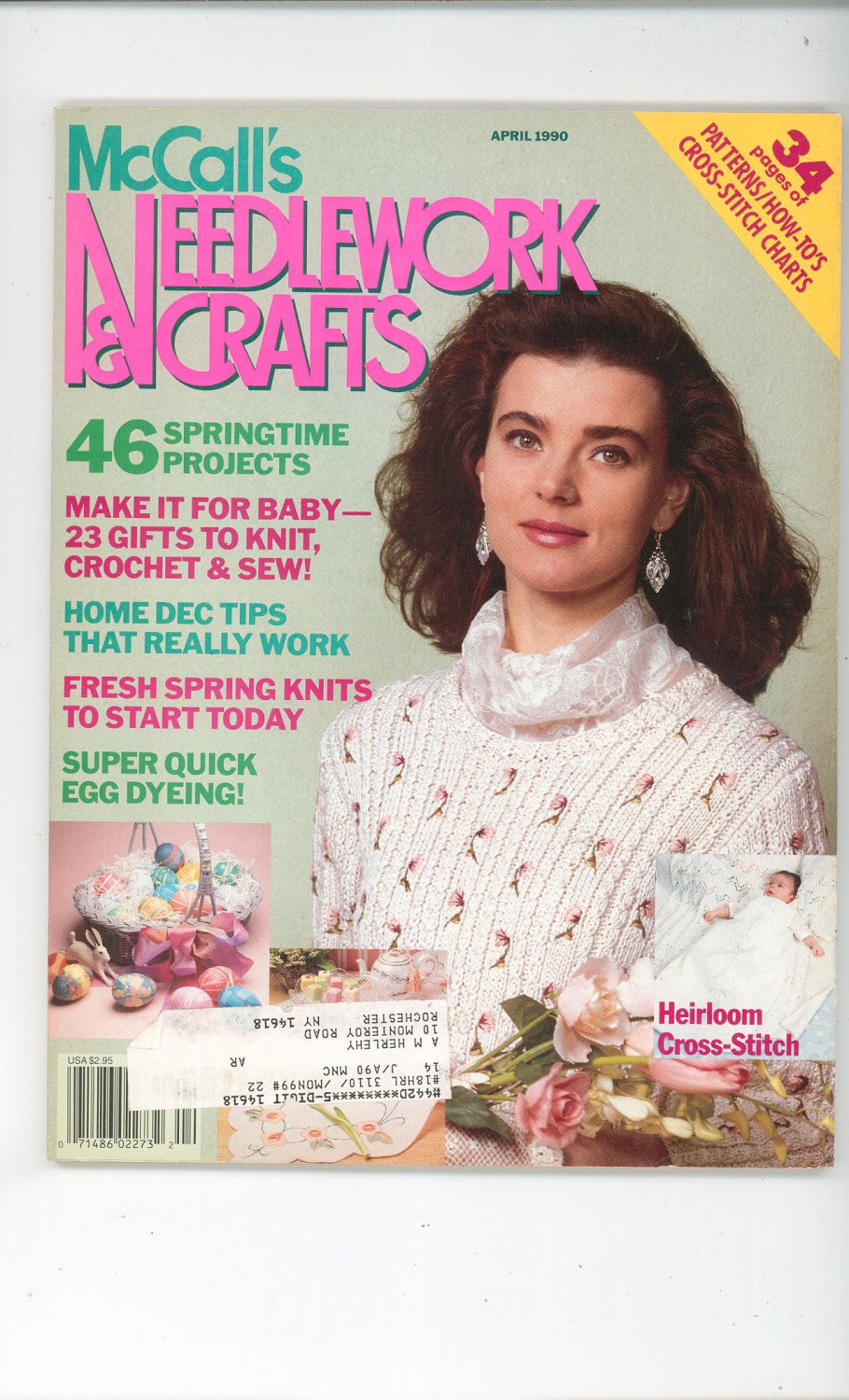 McCall's Needlework & Crafts Back Issue April 1990