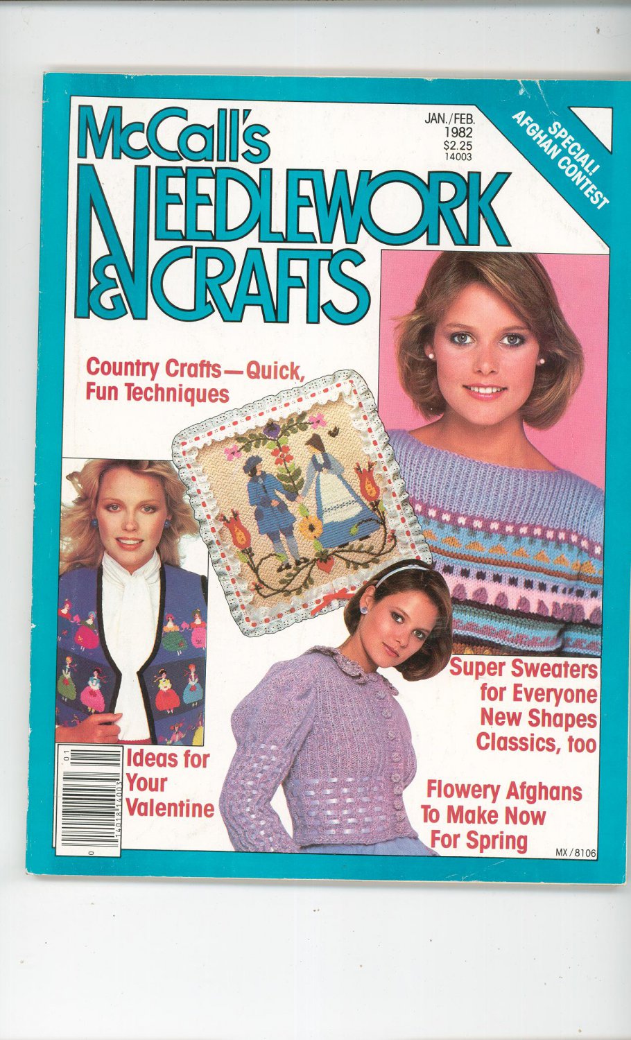 McCall's Needlework & Crafts Back Issue January February 1982