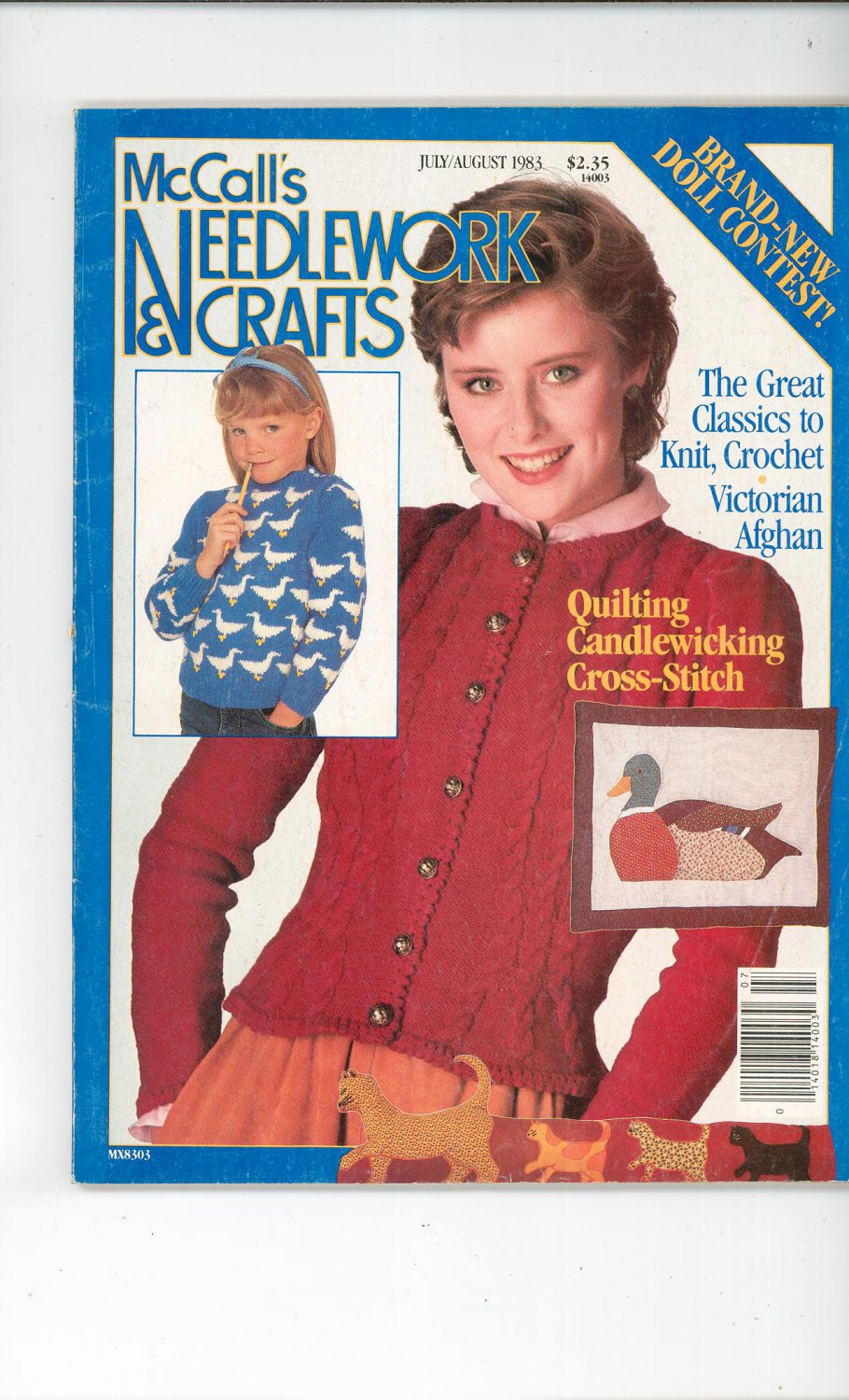 McCall's Needlework & Crafts Back Issue July August 1983