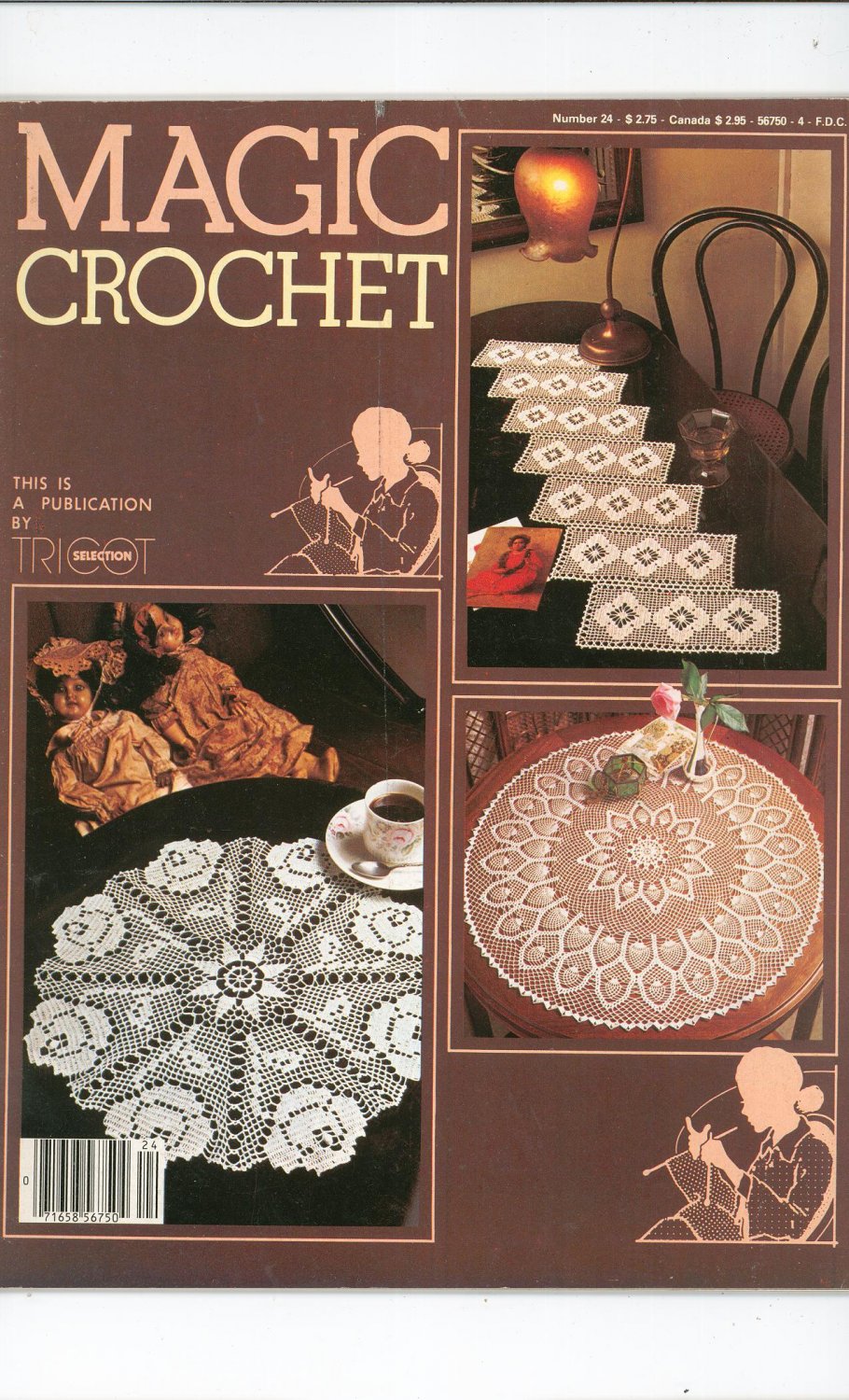 Magic Crochet Number 24 March 1983 Tricot Selection